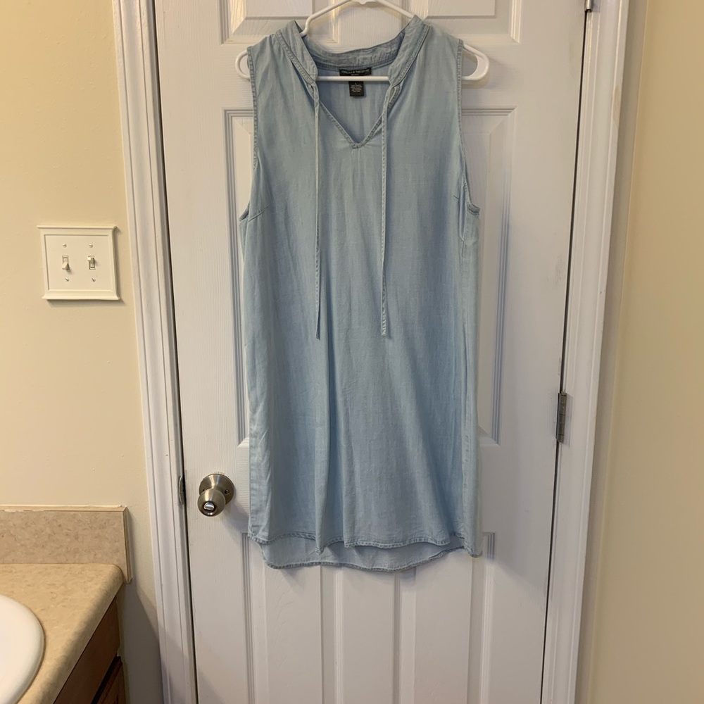 Women’s Large Chelsea and Theodore denim dress